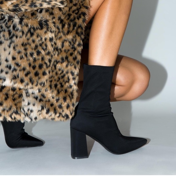 Princess Polly Shoes - Princess Polly Therapy Bowie Sock Bootie